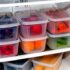 HomeWiz Fridge Storage Containers 1200ml x6 | Air Tight Storage Container Set | Fridge Organiser Storage Boxes |Food Grade BPA-Free Plastic Containers |Stackable, Transparent, for Fruits & Vegetables