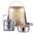 Milton Dura 1000 Stainless Steel Tuff Insulated Jug, 1000 ml, Orange | Leak Proof | Food Grade | PU Insulated | Hot & Cold