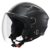 STUDDS RAY ISI Certified Open FACE Helmet for Men and Women with D – Ring Lock (Black-L)