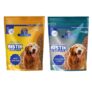 Dr. Pets Pack of 2 (900g Each) Bistik Dog Biscuits | Milk Chicken & Chicken Liver Flavour | Gluten Free Crunchy Dog Treats for Puppies & Adult Dogs | Healthy Training Snacks for All Breeds