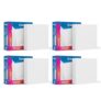 Crompton Platina Star Stylus Surface Panel 12W Square Natural White | Pack of 4 | No False Ceiling Required, Outer Dimension: 120 mm | Surface Mount | for Hall, Bedroom, Kitchen, Office, Store