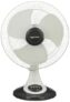 amazon basics High-Speed Table Fan I 3 Adjustable Fan Speeds | Rust Resistant Body | RPM 2100 | 400mm Sweep Length (White)