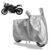 Sulfar Bike Cover for Bajaj Pulsar (RS200 (Current)) | Waterproof, Dustproof & UV Protected | All Weather Two Wheeler Cover (Silver) New 2026 Variants