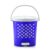 Cello Fusion Plastic Pedal Dustbin, Big, Purple