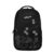 F Gear Century Black 27L School Backpack, Raincover, Water-Resistant