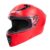 Studds Raider Isi Certified Full Face Motorcycling Helmet for Men and Women with Spoiler and Clear Visor(Red-XL)