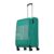 Aristocrat Duralite Cabin Trolley Bag, 55Cm | Combination Lock | 8 Wheels | 5 Years International Warranty | Teal Blue