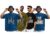 AUSK Mens Loose Fit Oversized Printed Cotton T-Shirts Half Sleeve Drop Shoulder Men Tshirt Pack of 4