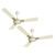 Havells 1200mm Astura Energy Saving Ceiling Fan (Bianco Bronze, Pack of 2) 1 Star