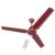 Bajaj Frore Turbo BLDC 1200 MM 5 Star Rated Ceiling Fans For Home | BEE Stars Rated Energy Efficient Ceiling Fan | Aluminium Motor | 2 Years Warranty 【 Red Walnut】