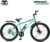 FITBOLD Muscle MAX | 26X300 | Age- 13+ | Dual Disc Brakes | 85% Pre- Fitted | 26 T (inch) Mountain Cycle(Single Speed, Green, Rigid)