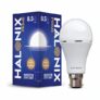 Halonix 8.5 Watt B22 LED White Rechargeable Emergency light Inverter Bulb, Pack of 1