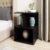 Amazon Brand – Solimo Uno Engineered Wood Wenge Finish Contemporary Bedside Table (Brown)