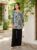 Fyunl Women Printed, Floral Print Straight Kurta(Beige, Dark Green)