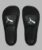 PUMA Men Slides(Black , 7)