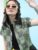 Tokyo Talkies Women Printed Casual Green Shirt
