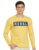 Amazon Brand – Symbol Men’s Solid Regular fit T-Shirt (AW19TEE24_Dawn Yellow XL)