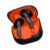 FLiX (Beetel T22 Nitro Buds TrueWireless InEar,Bluetooth v5.4(Quick Paring),10mm Super Bass Drivers,IPX4 Rated,Quad Mic ENC,Touch Controls,70hrs Playback,AI Voice Assistant(XTW-T22)(Black/Orange)