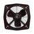 Amazon Basics 9″ Fresh Air Exhaust Fan | 40W | 230 mm Sweep | Corded Electric | Window Mount | 45-52 dB | Indoor Use | Metal – Black