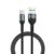Havells USB Star- Braided Type A to Type C Data Cable 65W, 6A (AHNREHB000) – Black