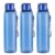 CELLO My Tag PET Water Bottle | 100% food grade | Leak proof and Break proof | Set of 3-1000ml | Aqua