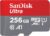 SanDisk Ultra 256 GB MicroSDXC Class 10 140 MB/s  Memory Card