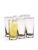 Ocean Plaza Glass Tumbler 320Ml – Set Of 6 For Kitchen|Water|Hot & Cold Drinks|Juice|Cocktail|Milkshake|Smoothie|Ideal For Home|Party|Restaurant|Gifting|Special Occasions – Transparent