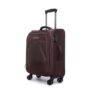 Verage Falcon 59 cm Soft-Sided Cabin Size Carry-On Expandable Suitcase 360 Spinner Luggage Trolley Bag with Anti-Theft Zippers (VRFLC9-20-BB)