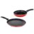 Judge by Prestige Ace Aluminium Non-Stick Cookware- Fry Pan Dia 20 cm- 1 Unit, Omni Tawa Dia 25 cm – 1 Unit