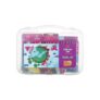 Cello ColourUp Travel Kit | Includes Crayons, Colour Pencils, Sketch Pens, Clay, DIY Passport & Bag Tag | Travel Friendly Suitcase Pack | Ideal for Kids Gifting, Multicolor