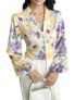 LITZO Women’s Shirt – Korean Style Long Sleeve Button Down | Plus Size Formal & Casual Top | Office Wear Blouse for Ladies | Stylish Western Oversized Workwear (L-174-L)