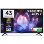 Xiaomi (108 cm) 43 inch X 4K Ultra HD Smart | Dolby Vision | Eye Care Mode | Google TV | L43MB-AIN