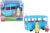 Peppa Pig Peppa’s School Bus with Sound Effects, Preschool Toys for Unisex Aged 3+(Multicolor)