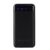 ZEBRONICS MB10000S4 Power Bank, 10000 mAh, 12W, Dual USB Output, Type C & Micro USB Input, Built in Protections, Percentage LED Display, Included USB to Type C Cable, Made in India(Black)