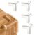 GLUN® 3 Side Baby Proofing Corner Guard, Pack of 1 (4 Piece), T Shape Self Adhesive Corner Protectors, Child & Infant Safety Bump 3 Side Corner Guards