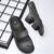 RED TAPE Men Slides(Black , 8)