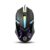 FRONTECH Wired USB Gaming Mouse | 1200 DPI | Rainbow RGB Lighting | 3 Function Buttons, Textured Grip | Ergonomic Design (MS-0111)