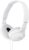Sony MDR-ZX110A On Ear Stereo Wired Headphones (White), Without Mic