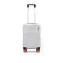 HRX Helium Cabin Size Canes Grey Polypropylene Hard Shell Suitcase – Premium Travel Trolley Bag with 8 Spinner Wheels, Number Lock & Water Resistant Body