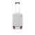 HRX Helium Cabin Size Canes Grey Polypropylene Hard Shell Suitcase – Premium Travel Trolley Bag with 8 Spinner Wheels, Number Lock & Water Resistant Body