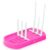 Bembika Baby Drying Rack Folding, Baby Drying Rack, Baby Drying Rack for Bottles, Baby Drying Stand for Babies, Baby Bottle Drying Rack Storage (Pink Color)
