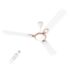Polycab Zoomer Prime 1200mm 5-Star BLDC, Remote Ceiling fan for home | 100% Copper, High Air Delivery, 6 Speed Setting, Sleep Mode, Reverse Rotation, Boost Technology | 3 Years Warranty【Smoke Brown】