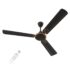 Polycab Zoomer Prime 1200mm 5-Star BLDC, Remote Ceiling fan for home | 100% Copper, High Air Delivery,6 Speed Setting, Sleep Mode,Reverse Rotation,Boost Technology | 3 Years Warranty【Matallic Copper】