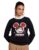 Amazon Brand – Symbol Women’s Official Disney Cotton Blend Round Neck Sweatshirt SS23-D-SYM-WSWT-202_DK Blue_M