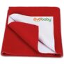 OYO BABY Single Bed Size Dry Sheet 72×36 Inch | Waterproof, Quick Dry Mattress Protector | Suitable for Baby and Adult Use | Breathable, Reusable, Skin-Friendly Bed Cover – Red