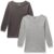 Amazon Brand – Jam & Honey Boys & Girls Slim Fit Thermals (JH-AW21-THTOP_Multi 2_10-11 Years)