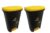 Cello Plastic Pedal Step-On Garbage Dustbin 50 Ltr, (Yellow & Yellow) Combo