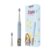 beatXP Jiggle Sonic Electric Toothbrush for Kids with 2 Brush Heads & 3 Cleaning Modes | Rechargeable Electric Toothbrush | 20500 Strokes/Min with Long Battery Life (Baby Blue),1 Count
