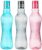 Homeor Unbreakable Plastic Water Bottle I Leak Proof I BPA Free Food Grade Fridge Water Bottle I Ideal for Gym, Office, Home, Travel, College, Easy to Clean, 1 Litre Each, Set of 3, Assorted
