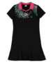 Puma Girl’s Cotton Classic Knee-Length Dress (53867101_Black